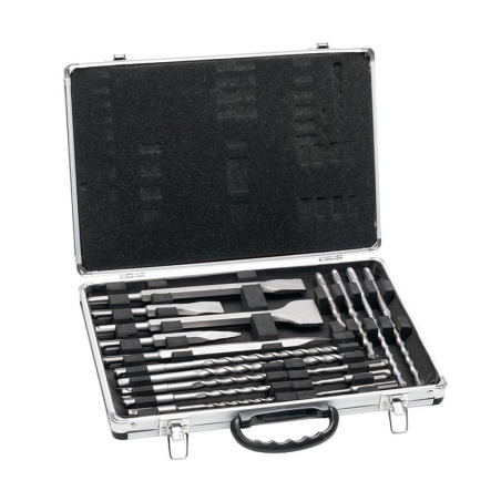 MALETIN CINCELES Y BROCAS SDS 17 PCS AICER