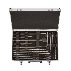 MALETIN CINCELES Y BROCAS SDS 17 PCS AICER