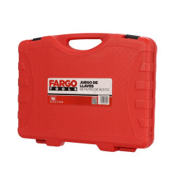JUEGO LLAVES DE FILTRO DE ACEITE DE 19 PCS FARGO TOOLS