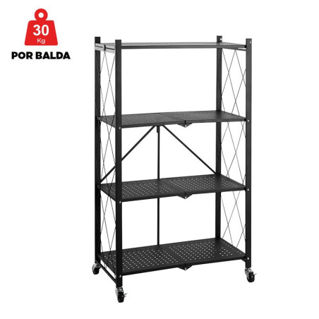 ESTANTERIA MOVIL PLEGABLE 71X34X1263 CM LARRYHOUSE