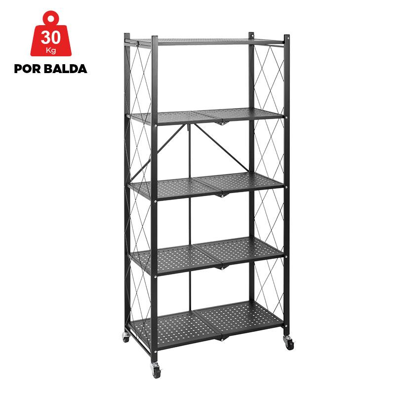 ESTANTERIA MOVIL PLEGABLE 71X34X1625 CM LARRYHOUSE