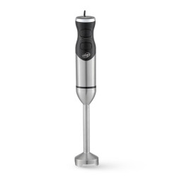 BATIDORA DE MANO INOX 1500W CUCHILLA TITANIO C ACCESORIOS LARRYHOUSE