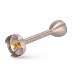 BATIDORA DE MANO INOX 1500W CUCHILLA TITANIO C ACCESORIOS LARRYHOUSE