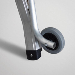 ESCALERA ALUMINIO PLEGABLE GUARDACUERPOS CON PLATAFORMA AIRMEC 3 PELDANOS