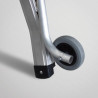 ESCALERA ALUMINIO PLEGABLE GUARDACUERPOS CON PLATAFORMA AIRMEC 3 PELDANOS