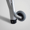 ESCALERA ALUMINIO PLEGABLE GUARDACUERPOS CON PLATAFORMA AIRMEC 46