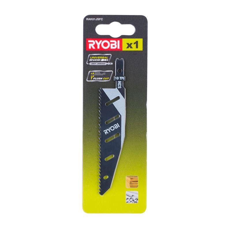 CUCHILLA DE CORTE AL RAS PARA MADERA Y PLASTICO RYOBI
