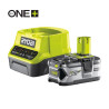 PACK CARGADOR 1 BATERIA 18V 40AH ONE RYOBI