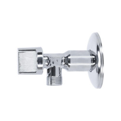 LLAVE DE CORTE 1 2 3 8 ACABADO CROMADO BENOTTI
