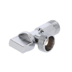 LLAVE DE CORTE 1 2 3 8 ACABADO CROMADO BENOTTI