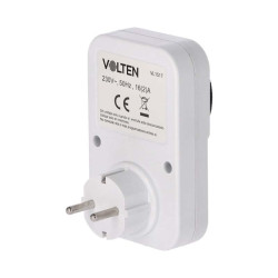 PROGRAMADOR DE ENCHUFE ANALOGICO DE ENCENDIDO Y APAGADO 24H VOLTEN