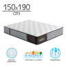 COLCHON 150X190X25 CM SERIE LUNA MOMI