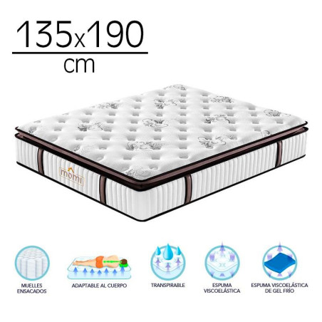 COLCHON 135X190X33 CM SERIE LUXURY MOMI