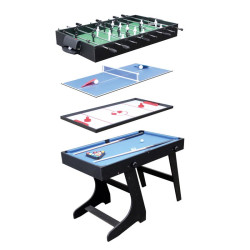 MESA DE FUTBOLIN BILLAR PING PONG Y AIR HOCKEY 1066X61X805 CM