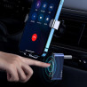 RECEPTOR DE AUDIO INALAMBRICO MINI PARA EL COCHE 35 MM GRIS USAMS