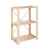 ESTANTERIA EVOLUTION DE 3 BALDAS 767X43X111CM PINO MACIZO