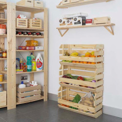 CAJA APILABLE EVOLUTION 60X285X353CM PINO MACIZO