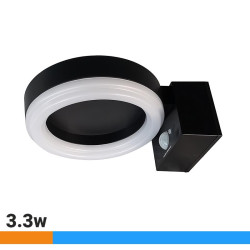 APLIQUE LED SOLAR 33W 400 LUMENS SERIE BIBURY LUZ FRIA AIRMEC