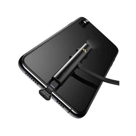 CABLE DE CARGA RAPIDA PARA JUEGOS DE MOVIL 12 METROS NEGRO USAMS