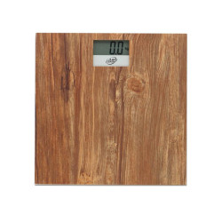 BASCULA DE BANO DIGITAL 180 KG EFECTO MADERA LARRYHOUSE