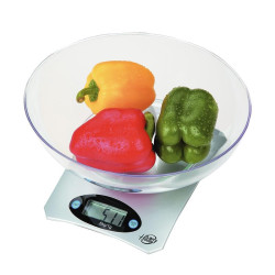 BASCULA DE COCINA DIGITAL 5 KG CARCASA PLASTICO ABS LARRYHOUSE
