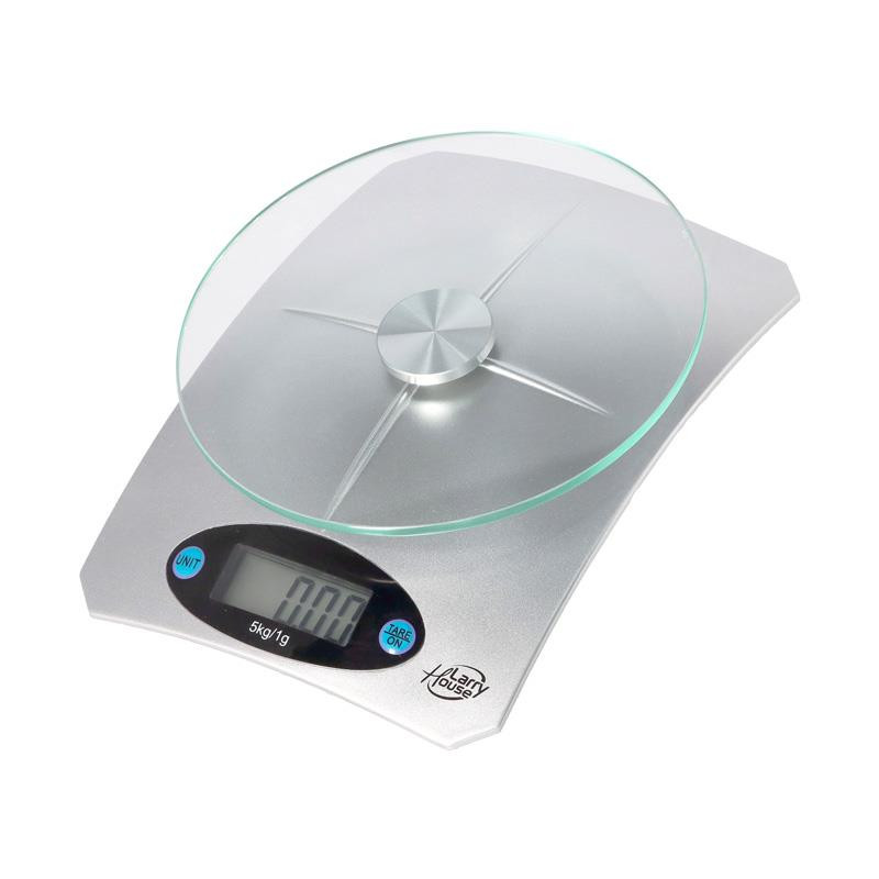 BASCULA DE COCINA DIGITAL 5 KG CARCASA PLASTICO LARRYHOUSE
