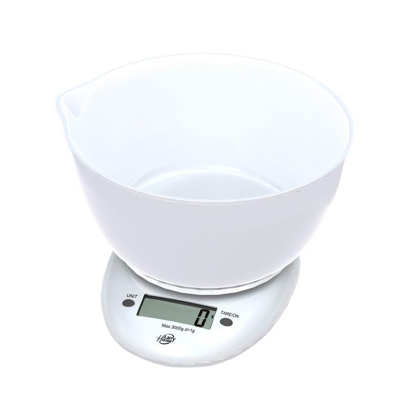BASCULA DE COCINA DIGITAL 3 KG LARRYHOUSE