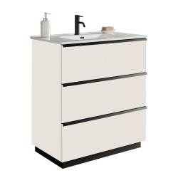 MUEBLE BANO SERIE LAZIO 80X46X91CM BENOTTI