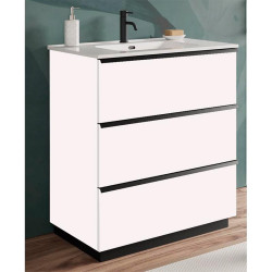 MUEBLE BANO SERIE LAZIO 80X46X91CM BENOTTI