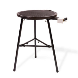 PAELLERO DE GAS 40CM DOBLE FUEGO PARRILLA 45CM SOPORTE AIRMEC