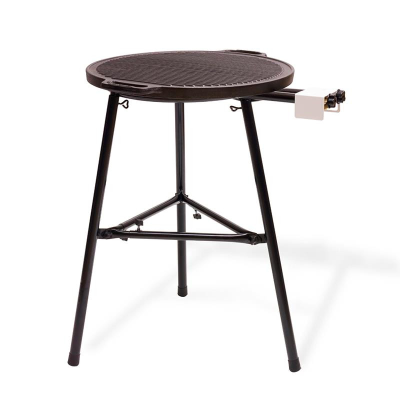 PAELLERO DE GAS 40CM DOBLE FUEGO PARRILLA 45CM SOPORTE AIRMEC