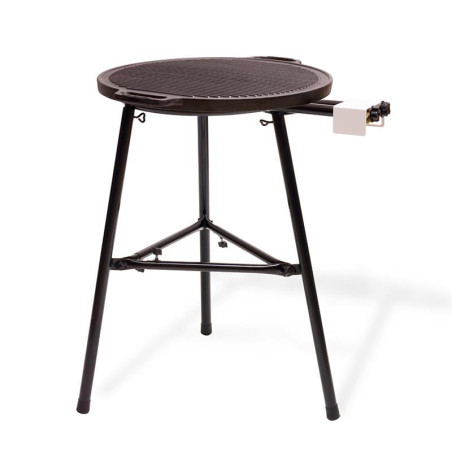 PAELLERO DE GAS 40CM DOBLE FUEGO PARRILLA 45CM SOPORTE AIRMEC