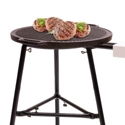 PAELLERO DE GAS 40CM DOBLE FUEGO PARRILLA 45CM SOPORTE AIRMEC
