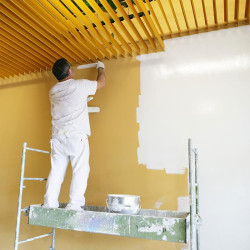 PINTURA ACRILICA PRO INTERIOR EXTERIOR 4 LITROS BLANCO MATE PAMACON
