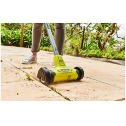 LIMPIADOR DE SUELOS 18V CON CEPILLO DE ALAMBRE ONE RYOBI SIN BATERIA