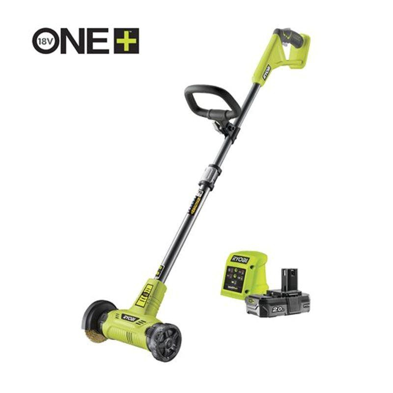 LIMPIADOR DE SUELOS 18V CON CEPILLO DE ALAMBRE ONE RYOBI 1X 20AH