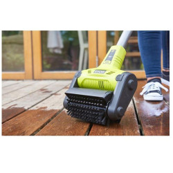 LIMPIADOR DE SUELOS 18V CON CEPILLO ONE RYOBI 1X 40AH