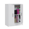 ARMARIO MULTIUSOS BAJO 80X59X37CM BLANCO MOMI