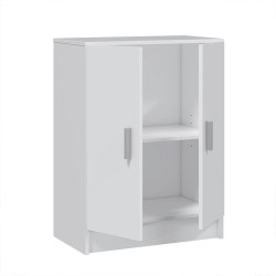 ARMARIO MULTIUSOS BAJO 80X59X37CM BLANCO MOMI