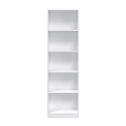 ESTANTERIA DE 5 BALDAS 180X52X25CM BLANCO ARTIK MOMI
