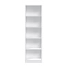 ESTANTERIA DE 5 BALDAS 180X52X25CM BLANCO ARTIK MOMI