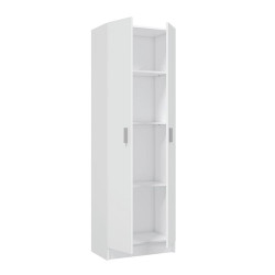 ARMARIO MULTIUSOS 2P 180X59X37CM BLANCO MOMI