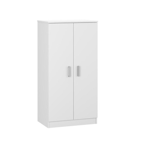 ZAPATERO ARMARIO 2P 6 BALDAS 108X55X36CM BLANCO MOMI
