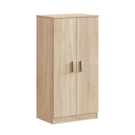 ZAPATERO ARMARIO 2P 6 BALDAS 108X55X36CM ROBLE CANADIAN MOMI