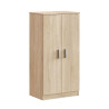 ZAPATERO ARMARIO 2P 6 BALDAS 108X55X36CM ROBLE CANADIAN MOMI