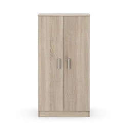 ZAPATERO ARMARIO 2P 6 BALDAS 108X55X36CM ROBLE CANADIAN MOMI