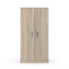 ZAPATERO ARMARIO 2P 6 BALDAS 108X55X36CM ROBLE CANADIAN MOMI