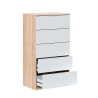 COMODA 5 CAJONES 110X60X40CM R CANARIAN BL ARTIK MOMI