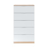 COMODA 5 CAJONES 110X60X40CM R CANARIAN BL ARTIK MOMI