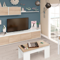 MESA CENTRO ELEVABLE 45X100X50CM BARTIK R CANADIAN MOMI